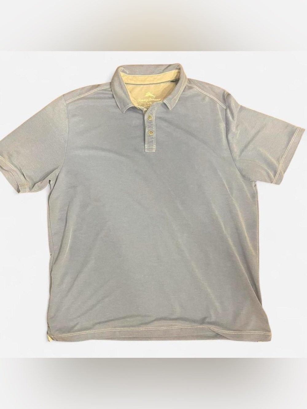 Tommy Bahama blue polo shirt Size L #preppy #golfwear